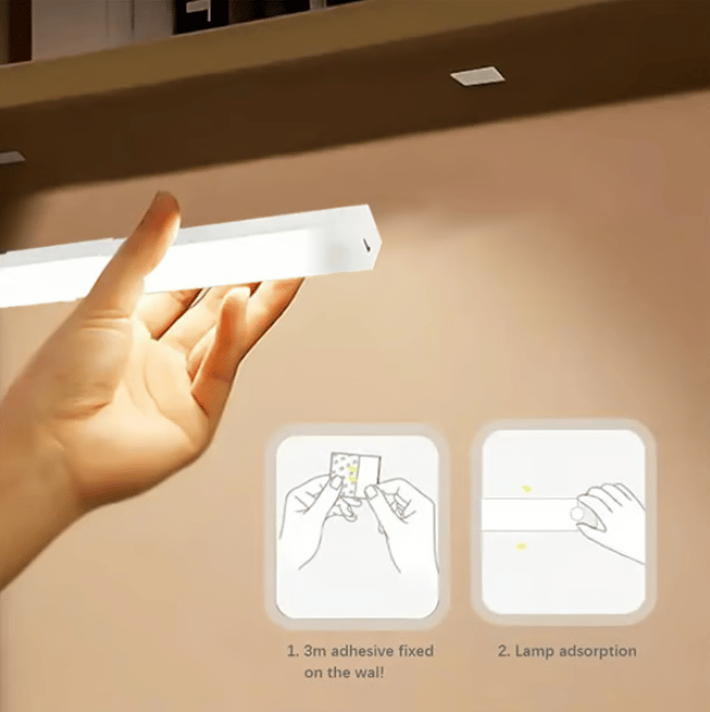 Punch-free Smart Sensor Magnetic Rechargeable LED Lights