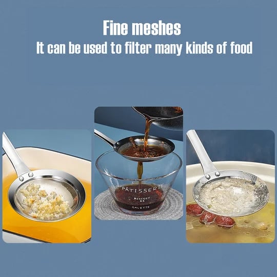 Fine Mesh Stainless Steel Colanderš„Buy More Save More