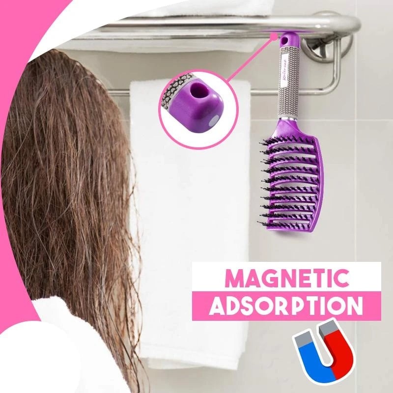 Bristle Nylon Hairbrush 🔥