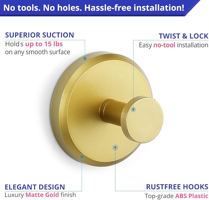 Christmas Sale🎄-Upgraded Suction Cup Hooks