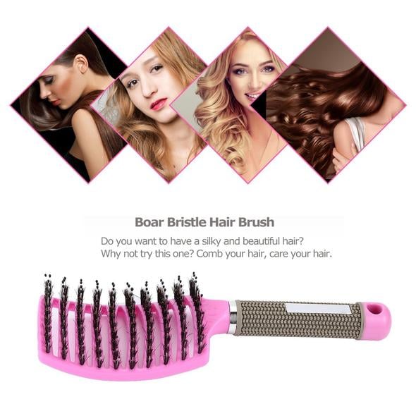 Bristle Nylon Hairbrush 🔥
