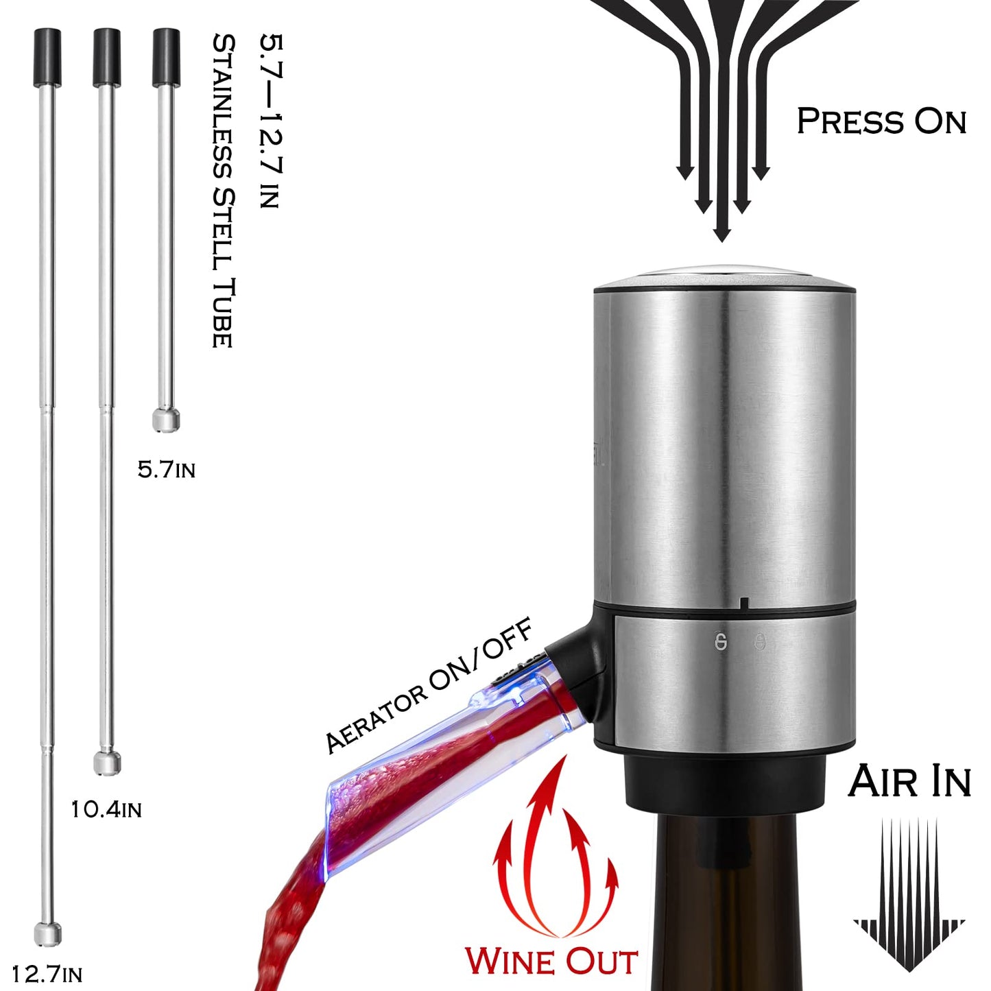 š„HOT SALE - Electric Wine Aerator Pourer