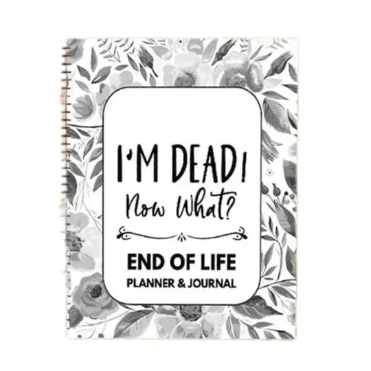 🎃 Halloween Gift:  End of Life Planner💀👍BEST SELLER