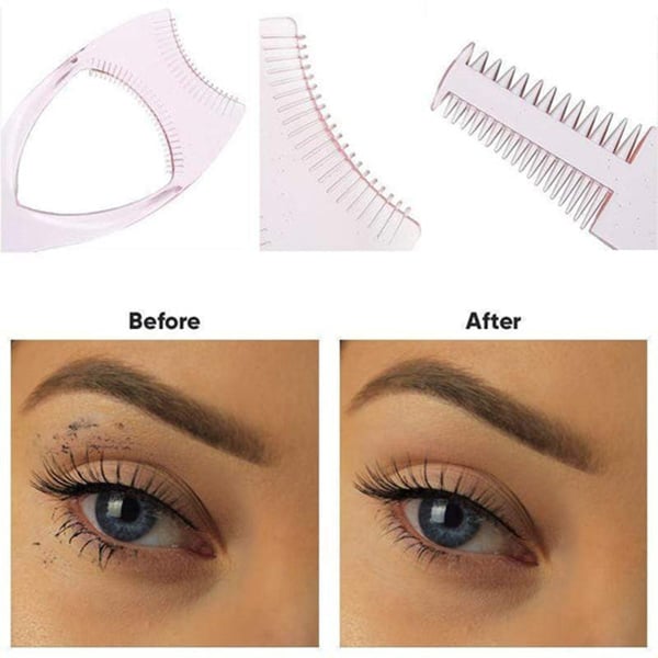 š„BUY MORE SAVE MOREš„3in1 Eyelashes Tools Mascara Shield Applicator Guard