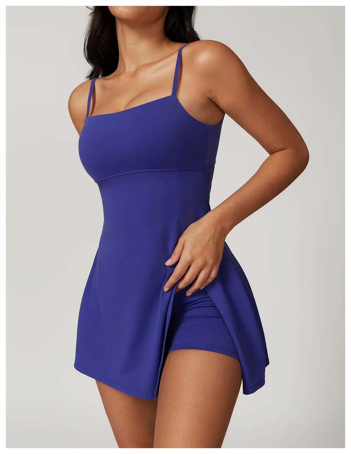 π₯π₯2 in 1 Split Hem Sports Dress