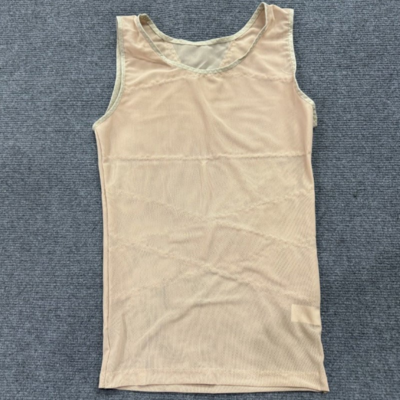 🔥Men's High Stretch Mesh Body Shaper Vest