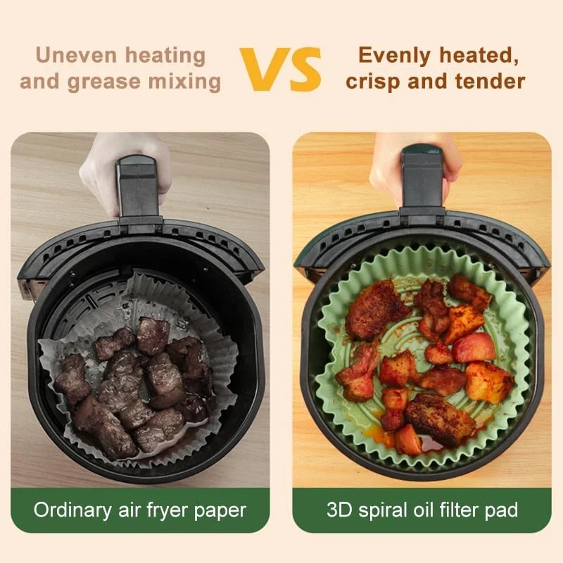 Environmentally-Friendly Silicone Air Fryer