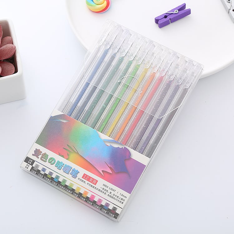 ๐๐ Glitter Gel Pen Set