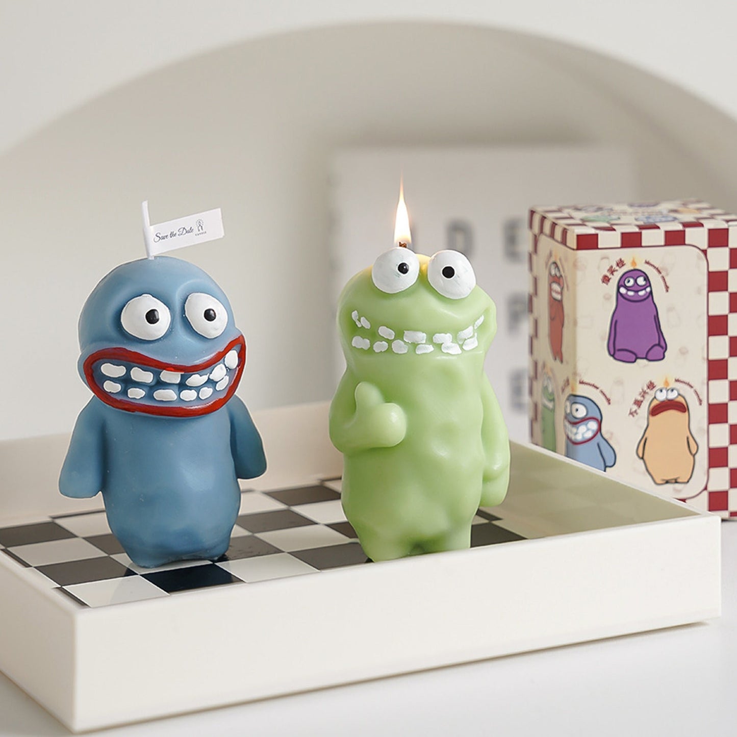 Cute Mud Monster Scented Candle🔥