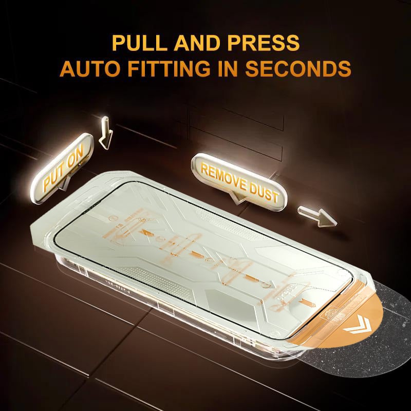 📱New Invisible Screen Protector -Fingerprint-Proof Dust Free