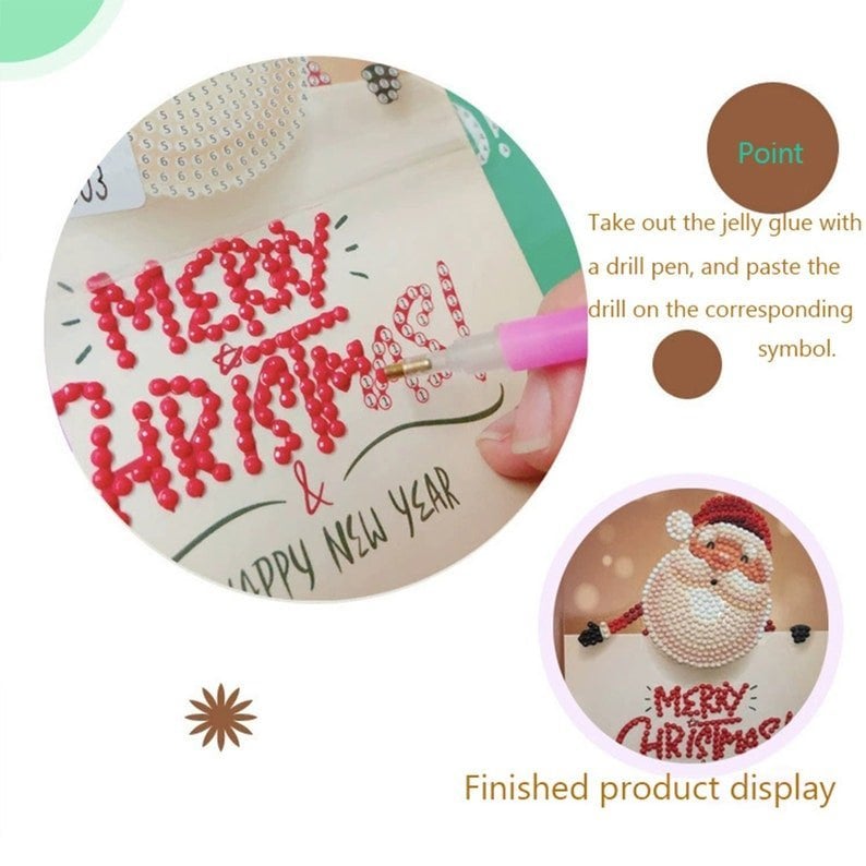 ๐
5D Diamond Painting Christmas Cards New Arrival
