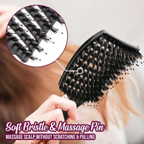 Bristle Nylon Hairbrush 🔥