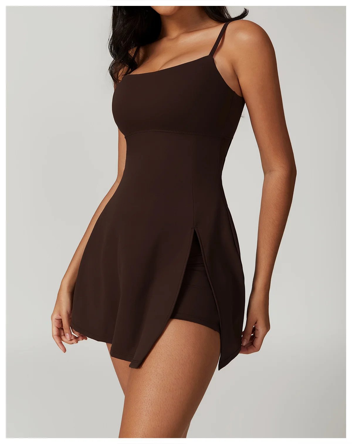 π₯π₯2 in 1 Split Hem Sports Dress
