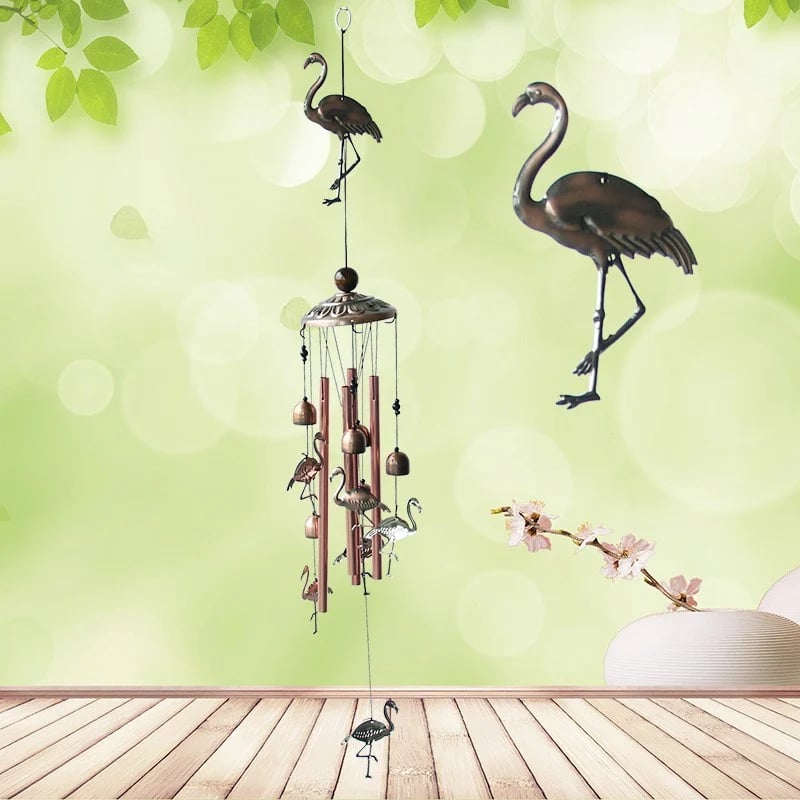 (🔥New Year Promotion--48%OFF)Pure hand-made Copper Horse wind chimes