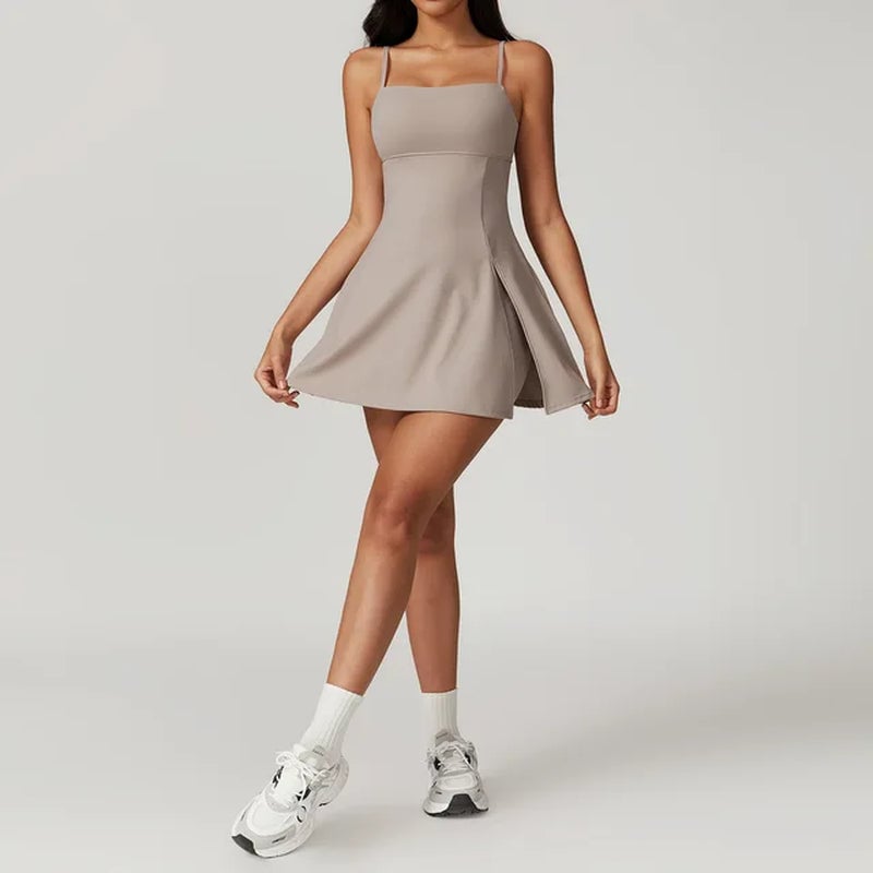 π₯π₯2 in 1 Split Hem Sports Dress