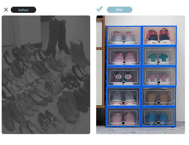 🔥New Drawer Type Shoe Box