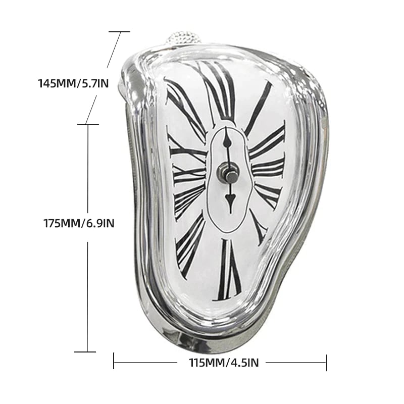 Melting Time Warp Clock🔥