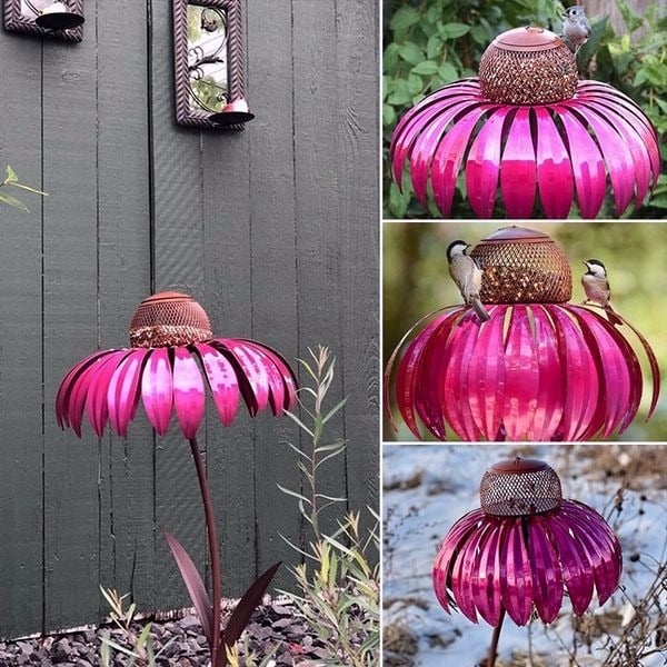 🔥Outdoor Flower Bird Feeder 🌹Mother's Day Decora Gift💖