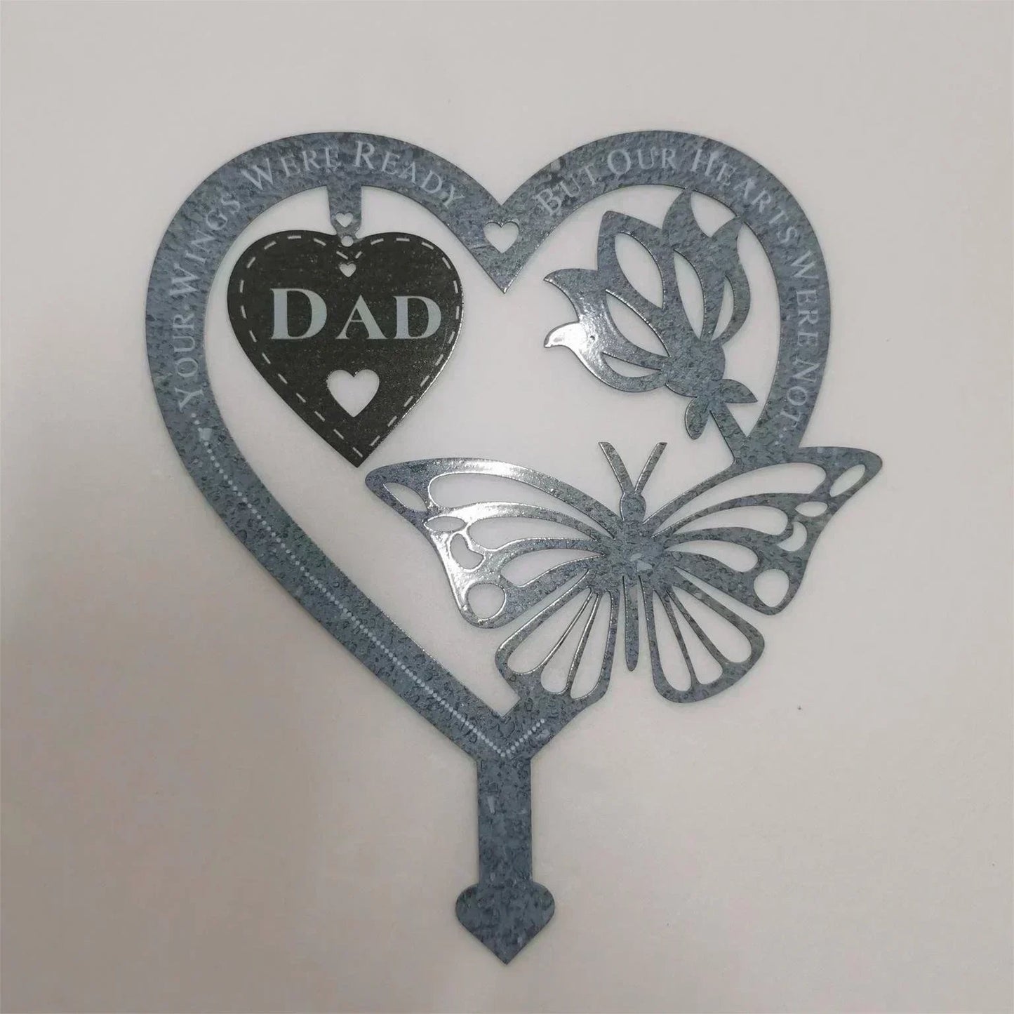 Memorial Gift Butterfly Ornament-Garden Memorial Plaque