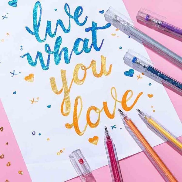 ๐๐ Glitter Gel Pen Set