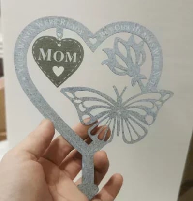 Memorial Gift Butterfly Ornament-Garden Memorial Plaque