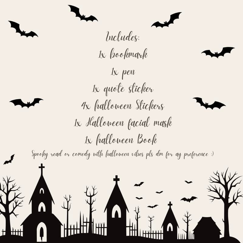 ⏰🎃Halloween Blind Date with a Book📚