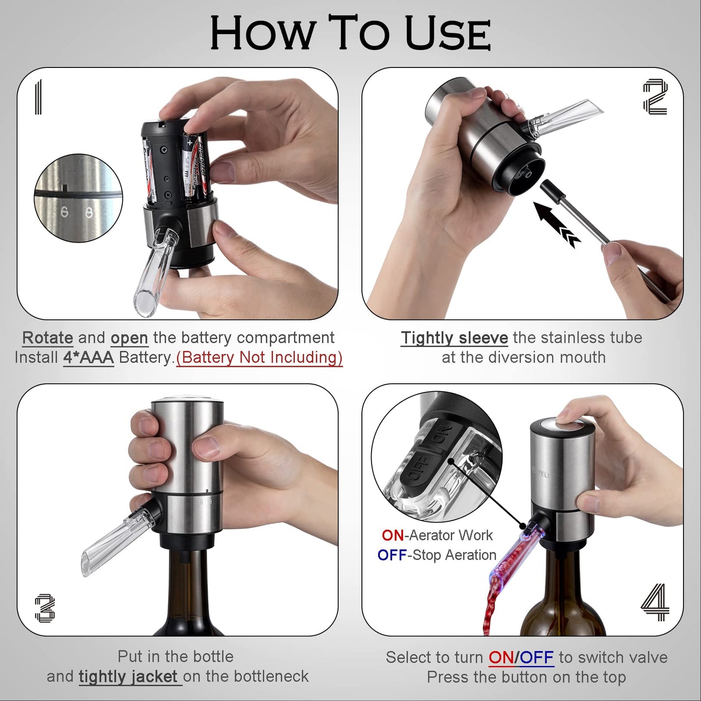 š„HOT SALE - Electric Wine Aerator Pourer