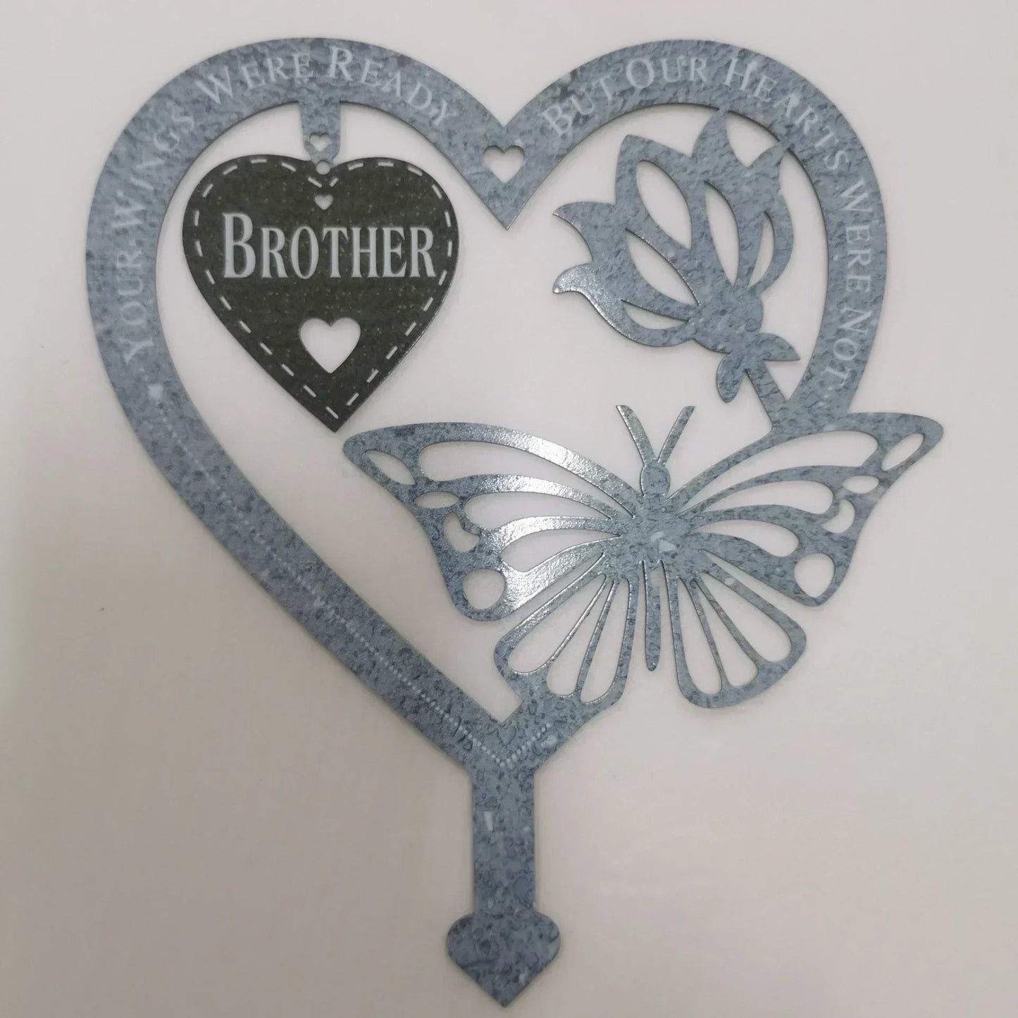 Memorial Gift Butterfly Ornament-Garden Memorial Plaque