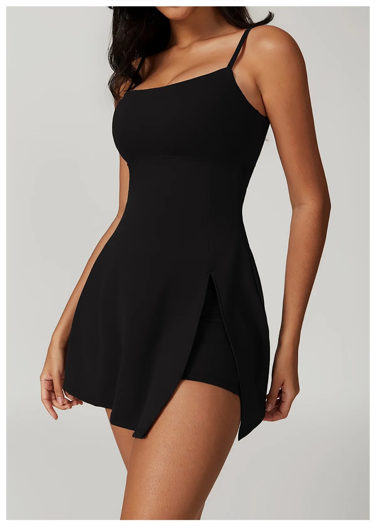 π₯π₯2 in 1 Split Hem Sports Dress