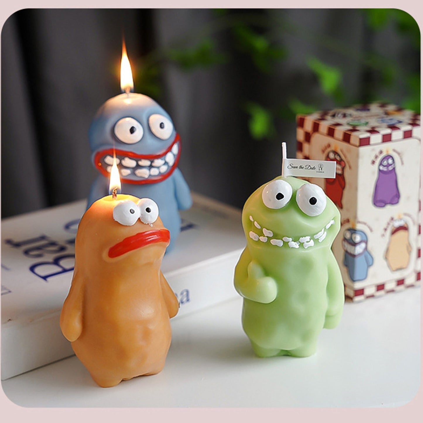 Cute Mud Monster Scented Candle🔥