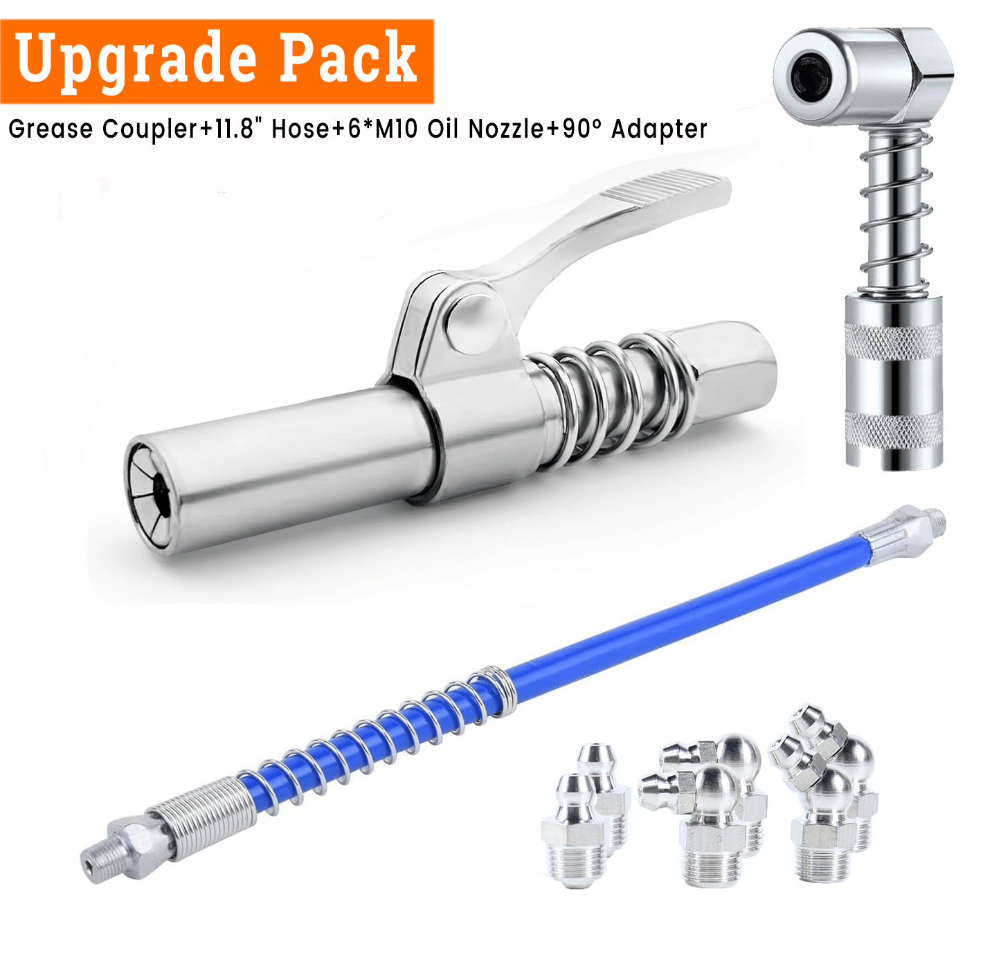 High Pressure Quick Release Grease Coupler