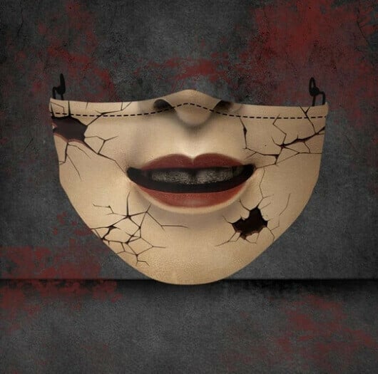 🎃Early Halloween Promotion🎃Halloween Half Face Scare Masks