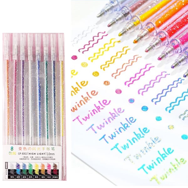 ๐๐ Glitter Gel Pen Set
