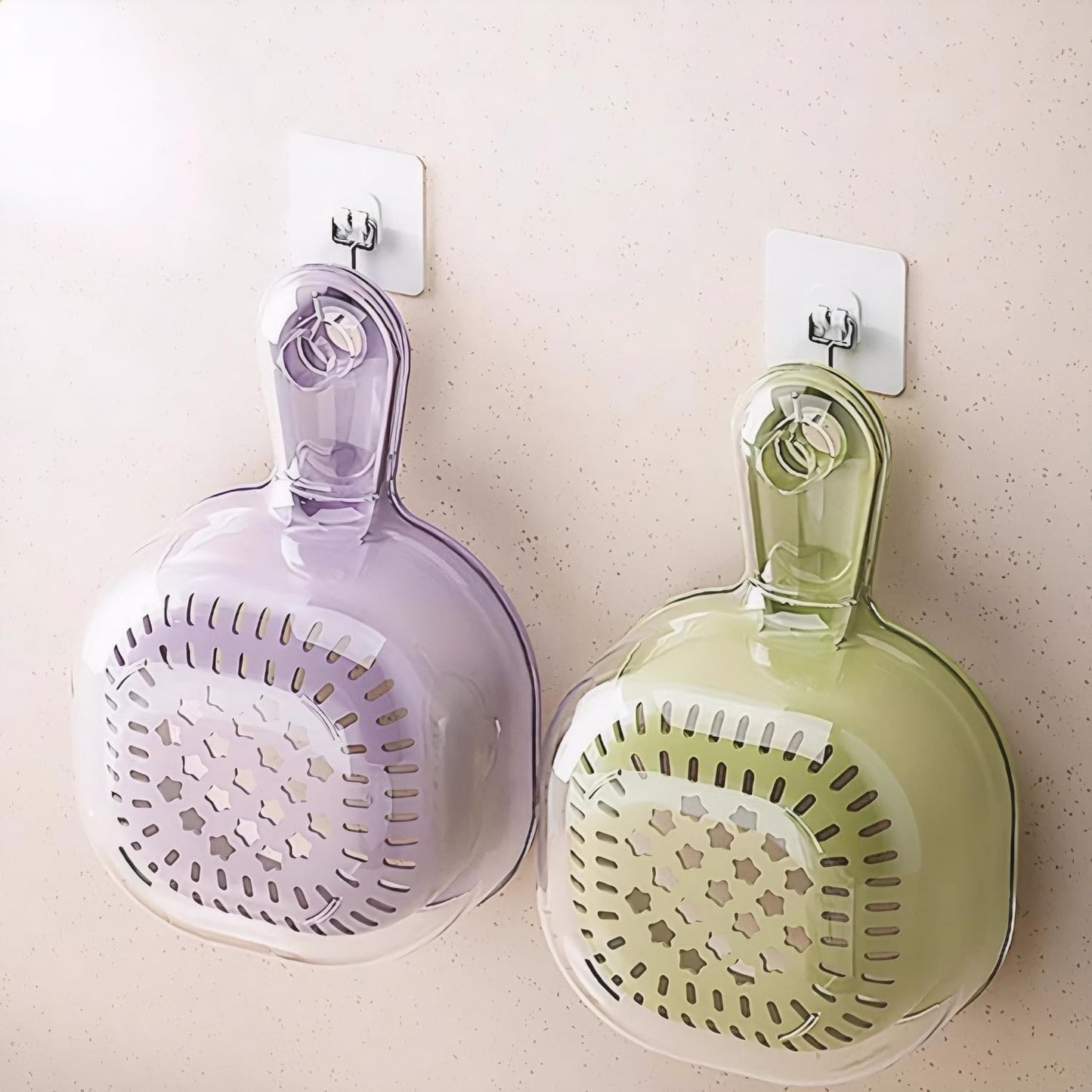 š„Kitchen Dual-Layer Draining Basket with Handle