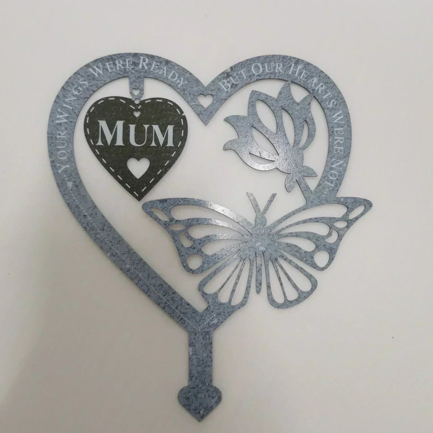 Memorial Gift Butterfly Ornament-Garden Memorial Plaque