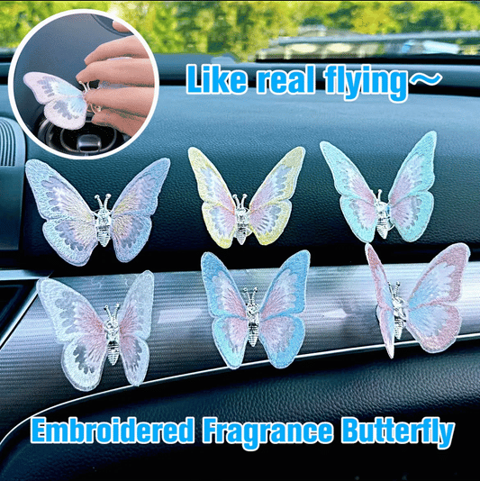 🎁Embroidery Fragrance Butterfly Decoration