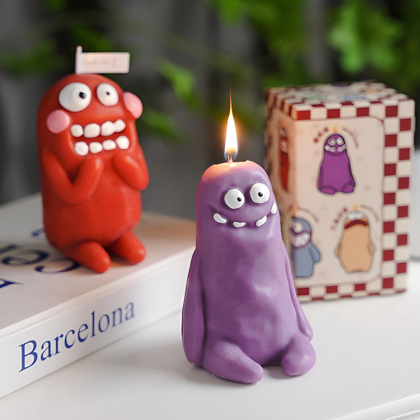 Cute Mud Monster Scented Candle🔥