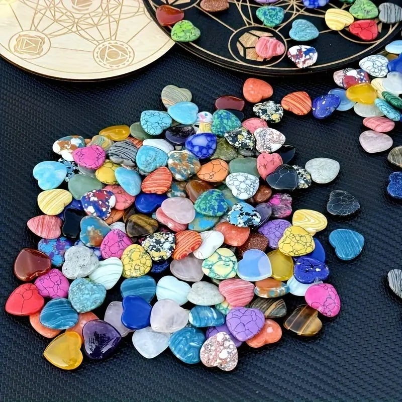 ❤️🌹 Heart-shaped Crystal (30PCS)