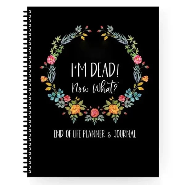 🎃 Halloween Gift:  End of Life Planner💀👍BEST SELLER