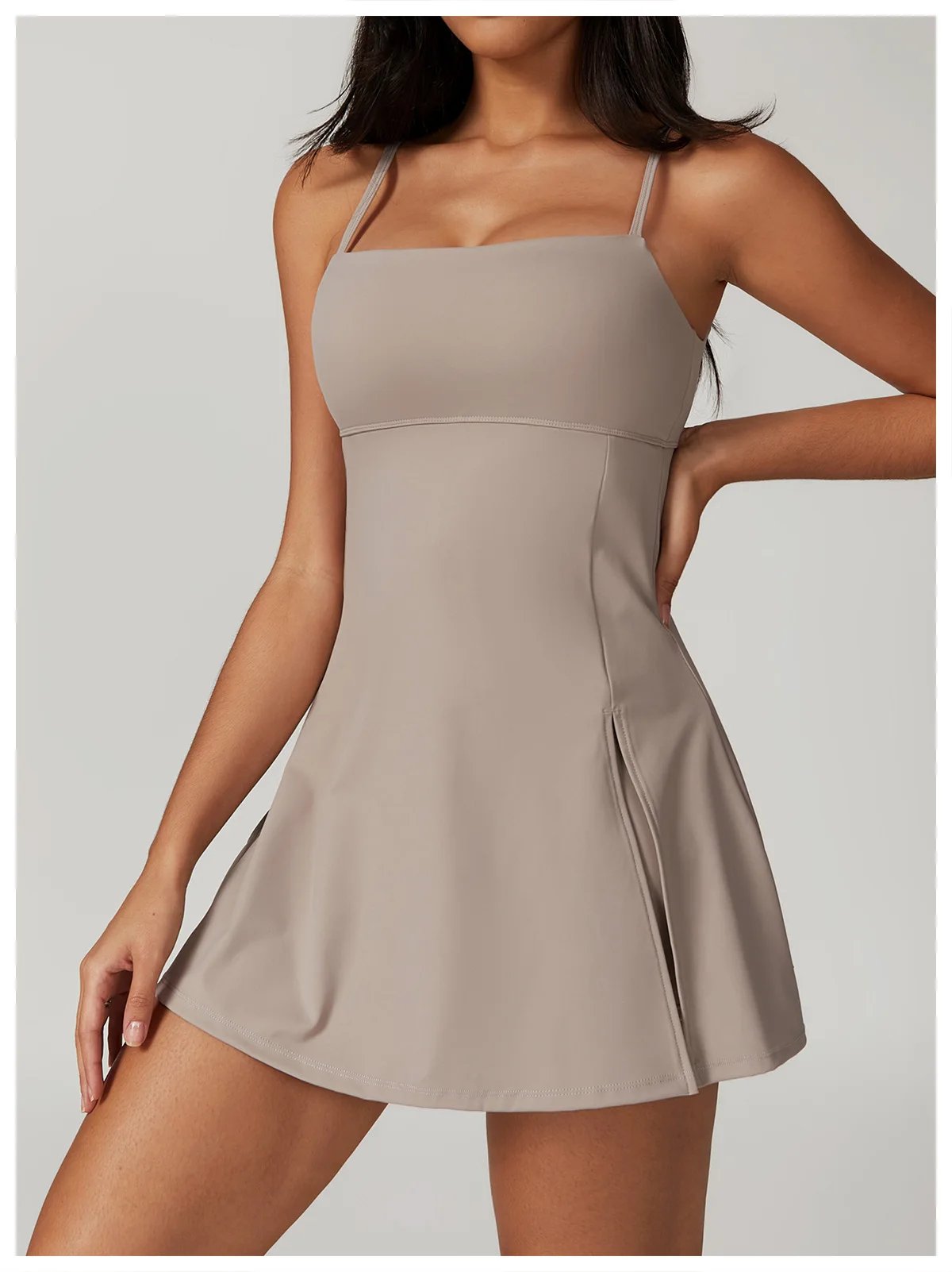 π₯π₯2 in 1 Split Hem Sports Dress