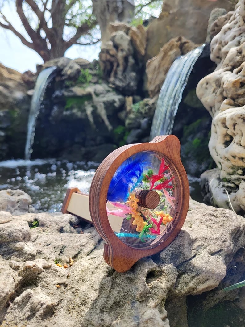 Best gift for your loved one⇝ 💓Wooden Handmade Kaleidoscope
