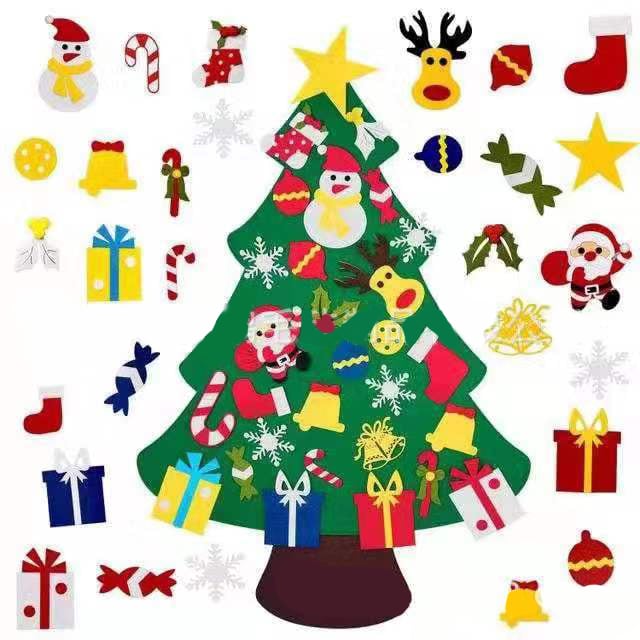 🎁DIY Felt Christmas Tree Set