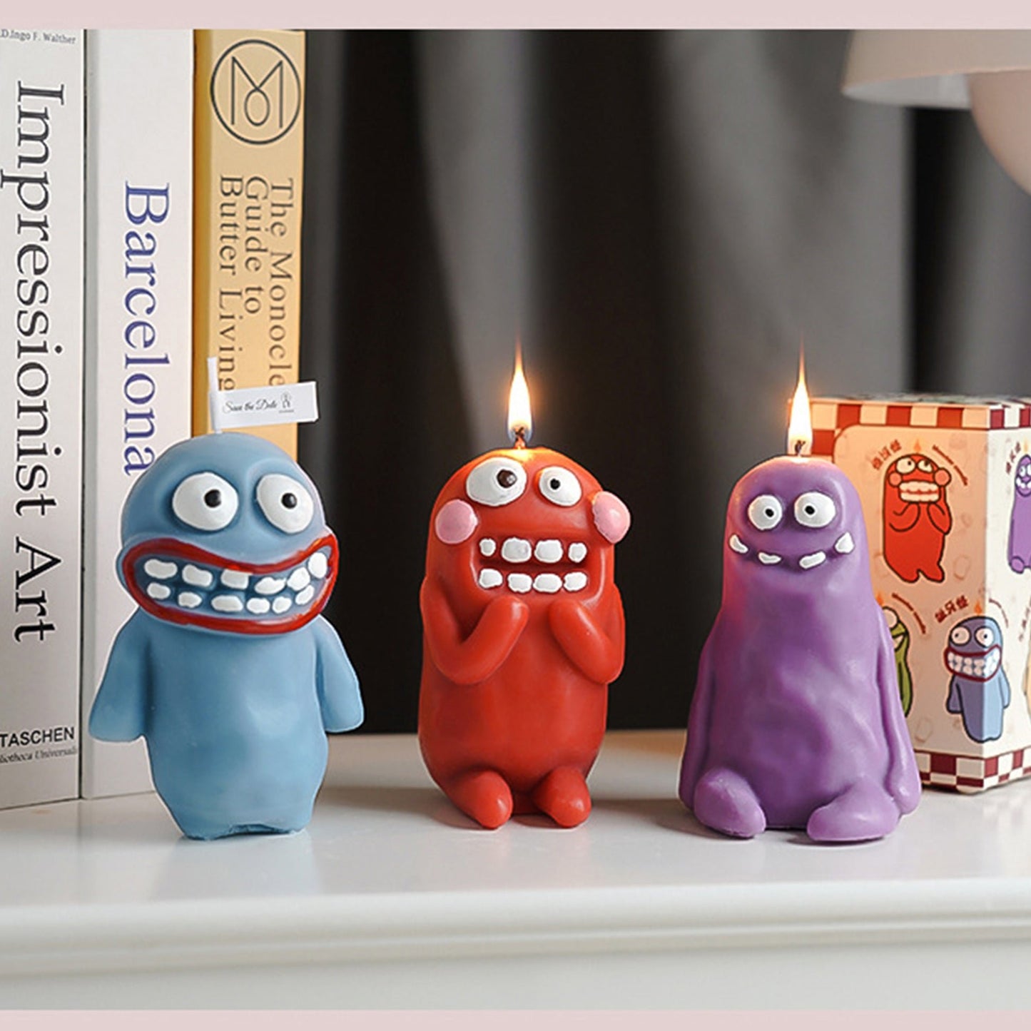 Cute Mud Monster Scented Candle🔥