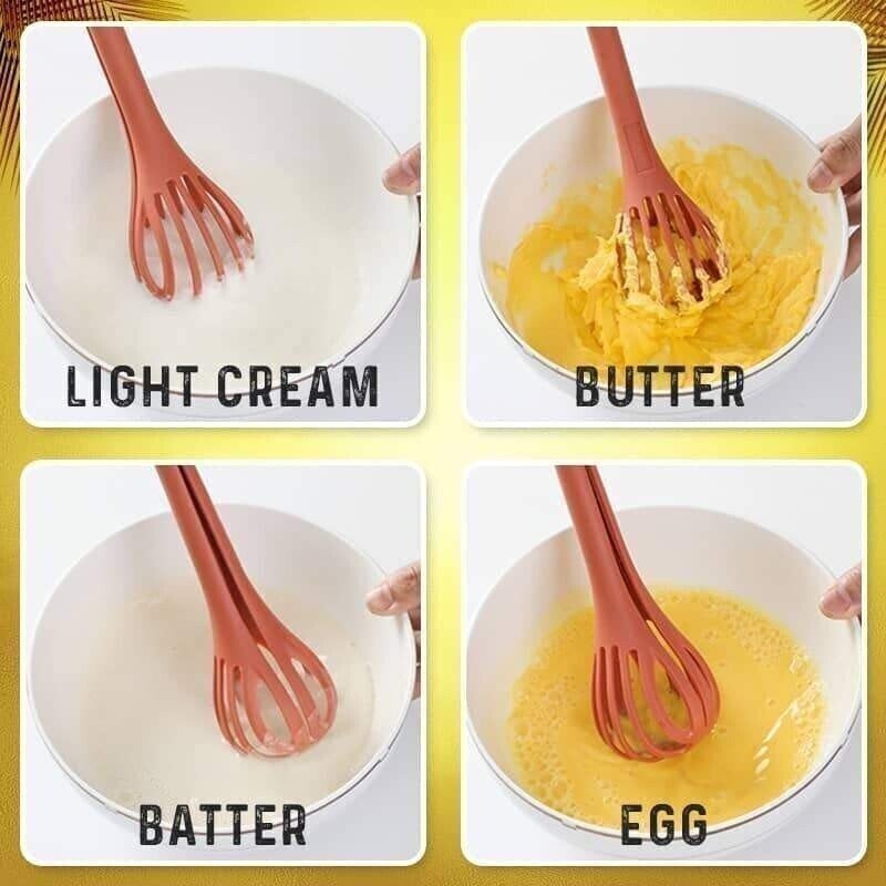 Kitchen Tongs Egg Whisk🔥BUY MORE SAVE MORE🔥