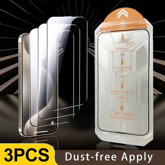 📱New Invisible Screen Protector -Fingerprint-Proof Dust Free