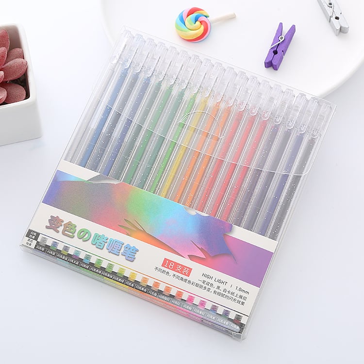 ๐๐ Glitter Gel Pen Set