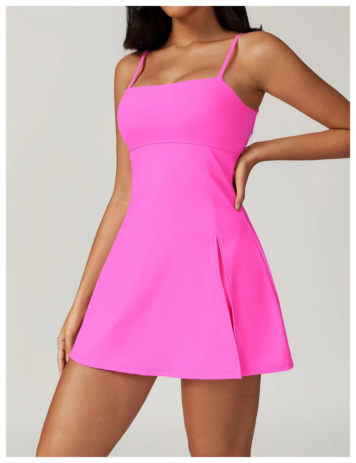 π₯π₯2 in 1 Split Hem Sports Dress