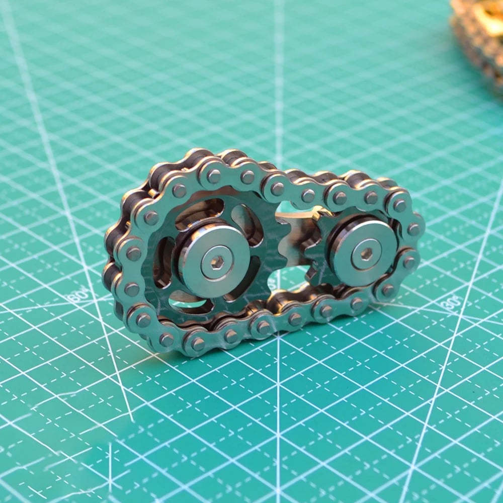 Sprockets Bicycle Chain Fidget Spinner Toys