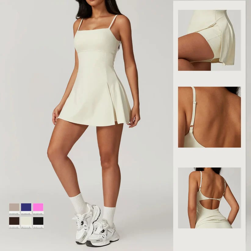 π₯π₯2 in 1 Split Hem Sports Dress