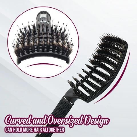 Bristle Nylon Hairbrush 🔥